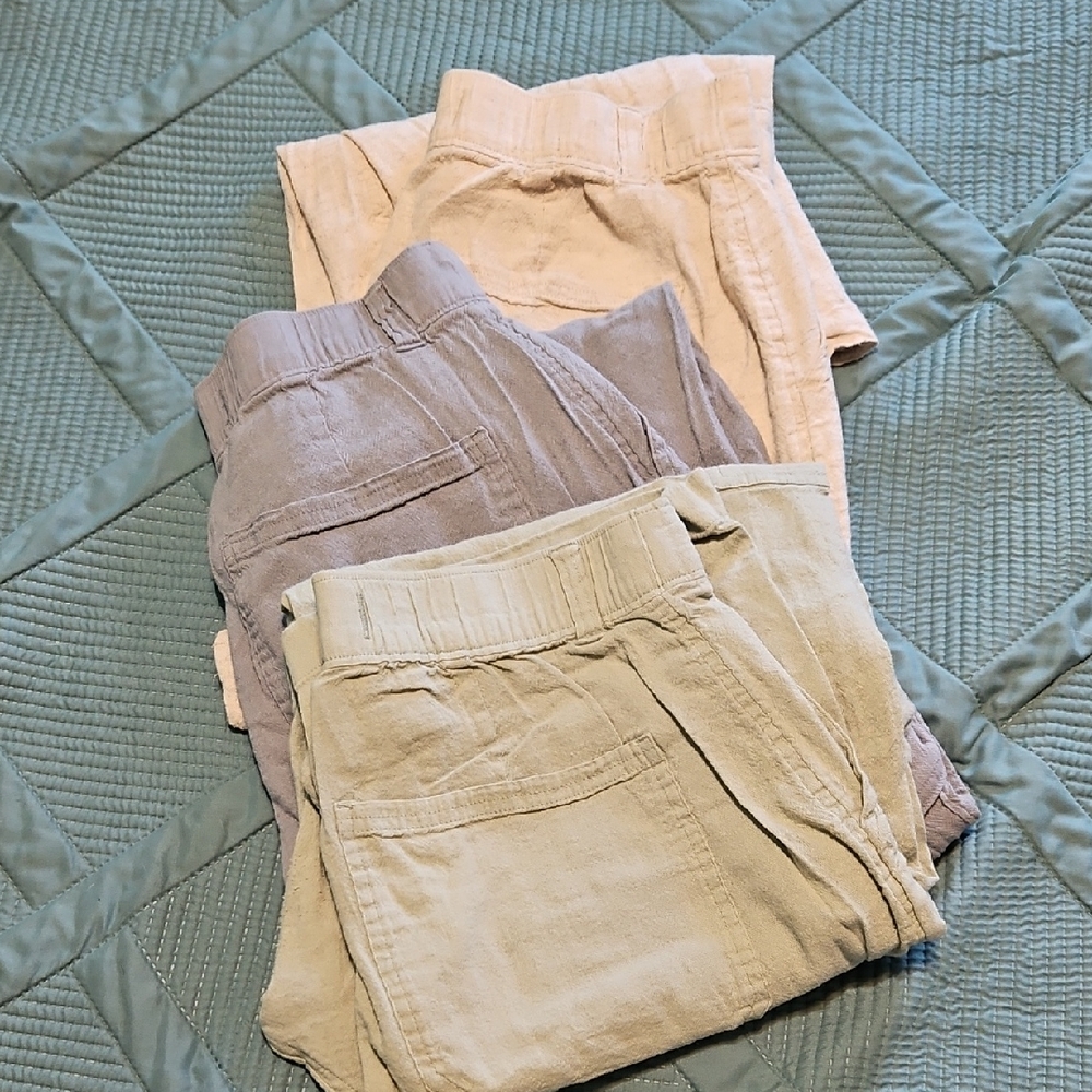 Hollister Vintage Linen Baggy Pants BUNDLE